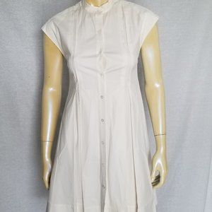 Charles Nolan sleeveless button down front Dress